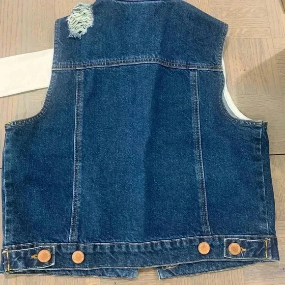 Denim Vest - Picture 7 of 16